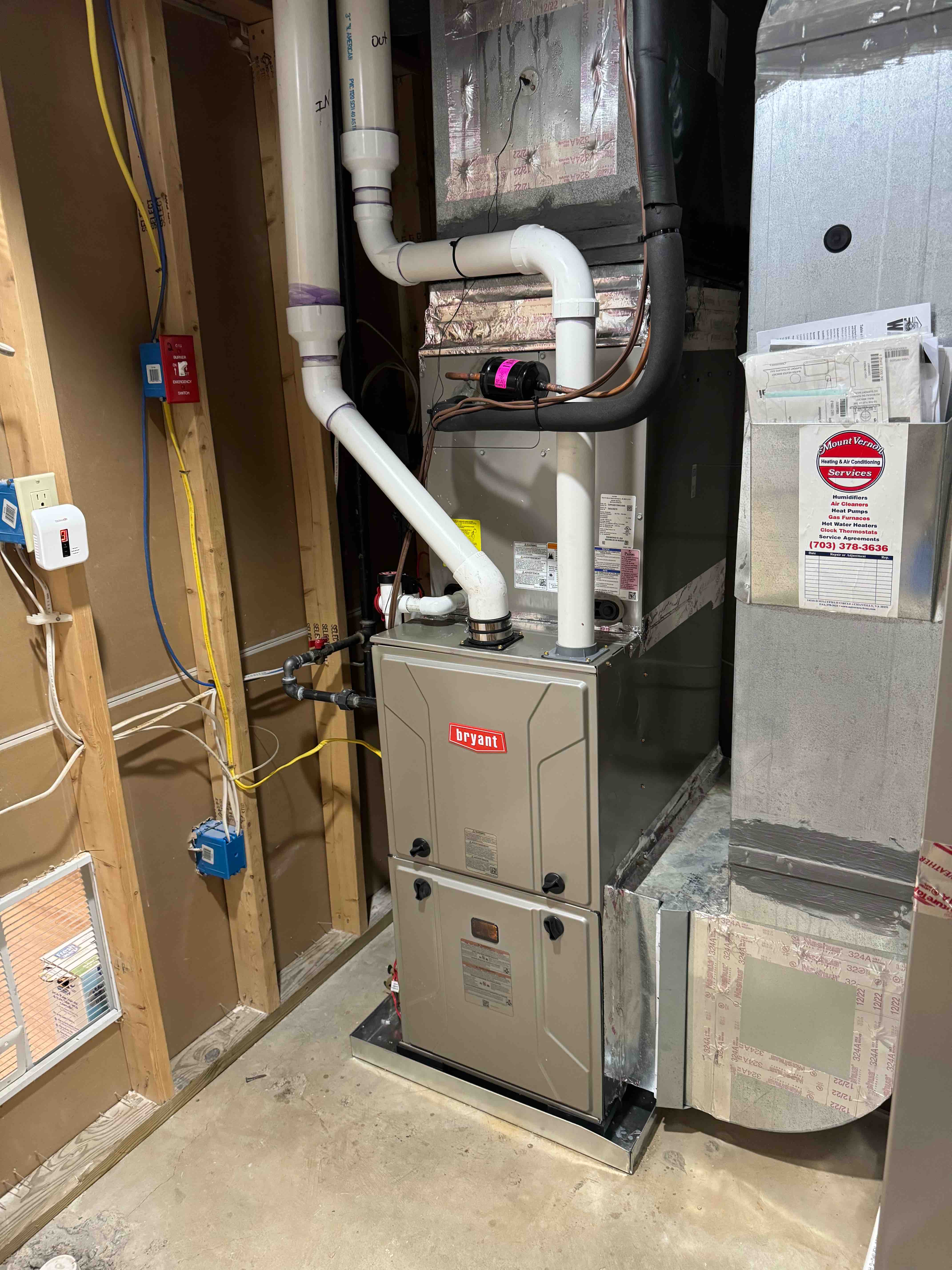 Expert Furnace installation (2) and One High Efficiency Tankless water Heater in South Riding, VA